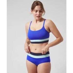 Athleta Coastal Color Block Bikini Set - Like New!